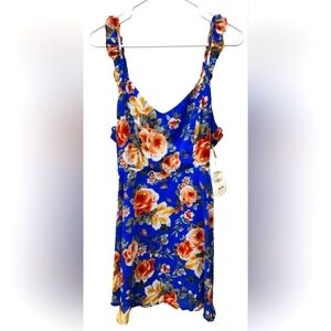 Altar'd State NWT floral print mini dress,  size M
